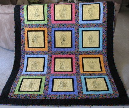 Image of lindaclownquilt.jpg