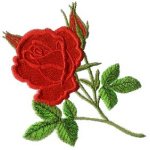 Applique Roses